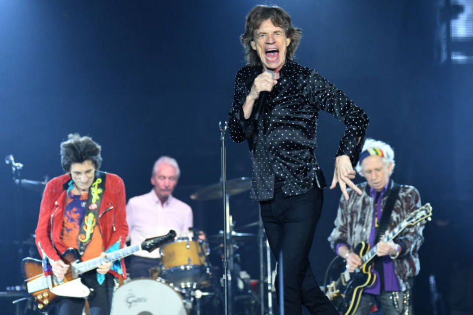 Unter 183 Euro kriegt man derzeit keine Karten mehr für die Rocker um Frontmann Mick Jagger (2.v.r.). (Archivbild)
