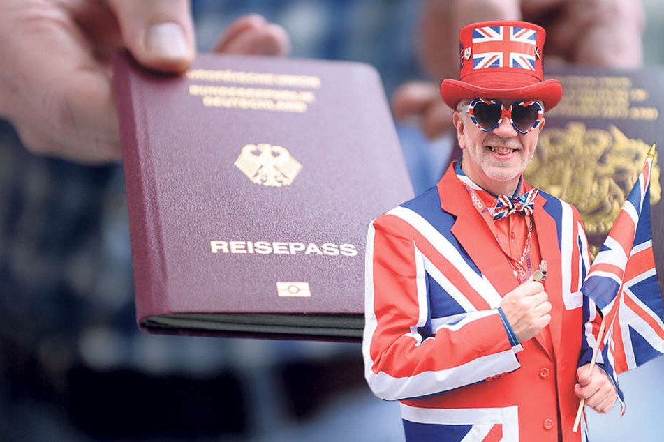 Seit dem Brexit-Beschluss gewinnt der deutsche Reisepass für Briten an Attraktivität.