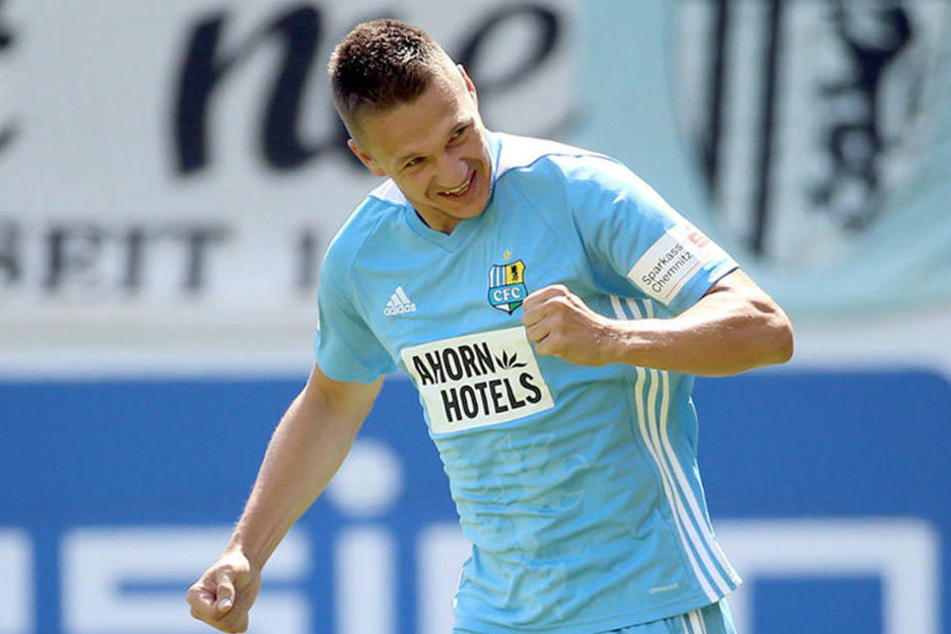 Für Daniel Frahn war der Saisonauftakt einer nach Maß. Im Derby gegen den FSV Zwickau gelang ihm das einzige und damit entscheidende Tor.