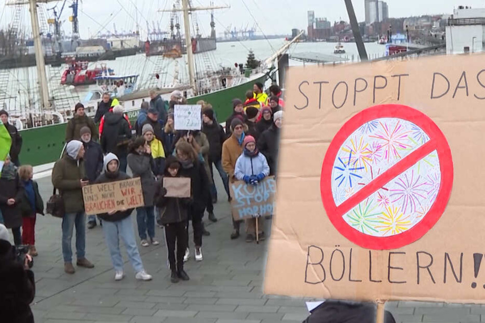 Fridays for Future: Klima-Aktivisten demonstrieren gegen Böller