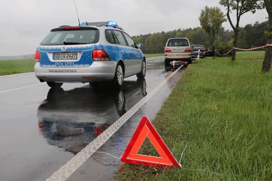 Die Polizei nahm den Unfall auf.