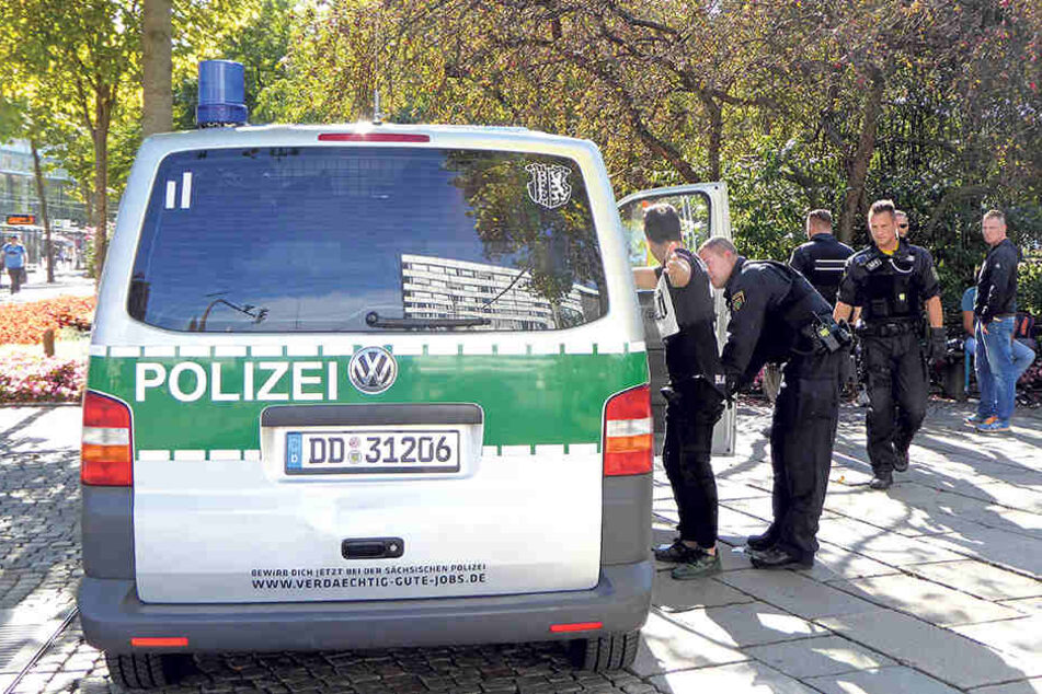 Druck auf Kriminelle
in der
Innenstadt:
Ständige Kontrollen
haben
viele Täter
vertrieben.