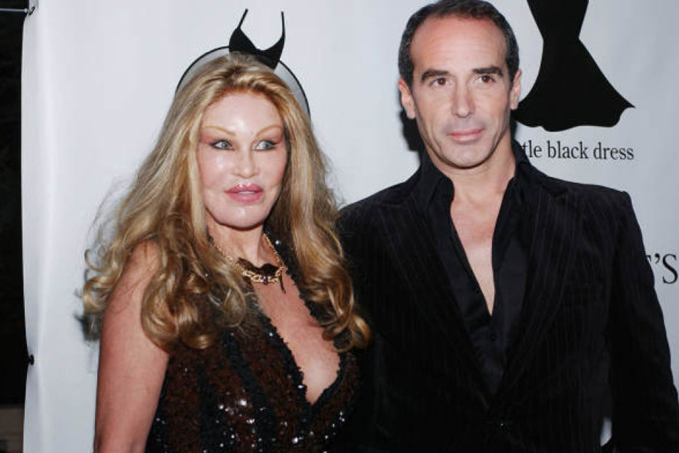 Sie waren ein Paar: "Catwoman" Jocelyn Wildenstein und ihr 27 Jahre jüngerer Lover Lloyd Klein.