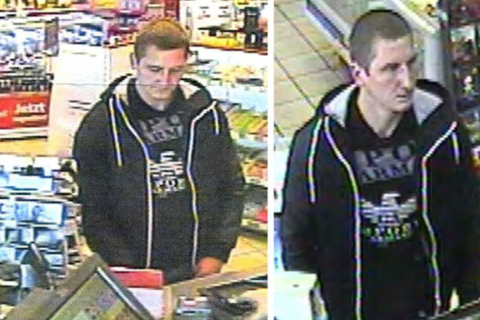 Dieser Mann soll seine Einkäufe mit einer gestohlenen Kreditkarte bezahlt haben.