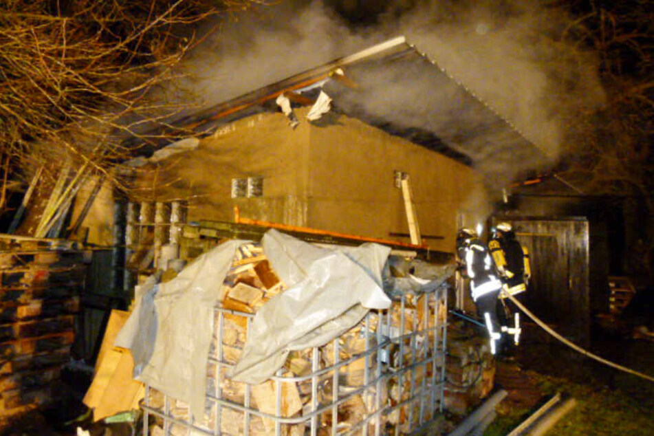 Um 3.25 Uhr rückte die Feuerwehr aus.
