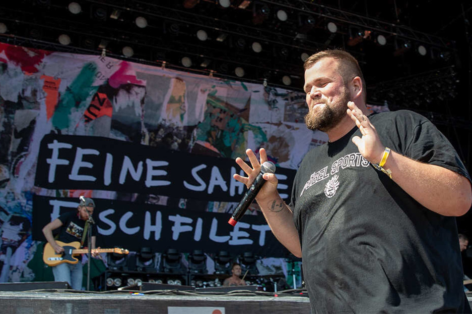 Frontsänger Jan "Monchi" Gorkow und seine Bandkollegen werden am 6. Juli 2019 bei den Filmnächten am Elbufer nicht auftreten.