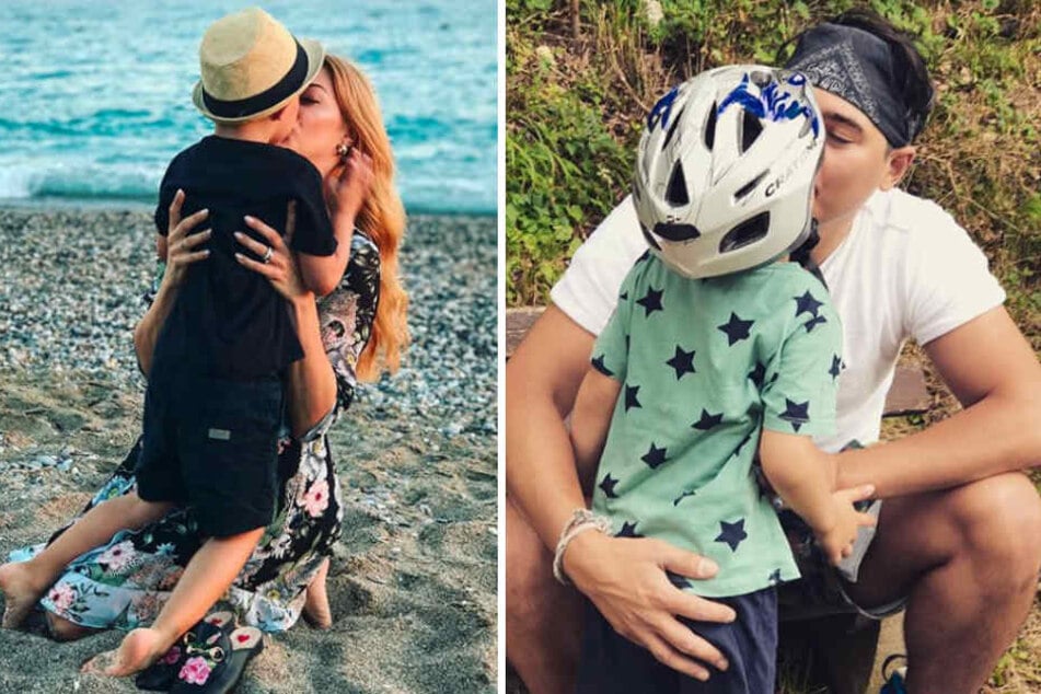 Oana Nechiti und Erich Klann sind völlig vernarrt in ihren Nikolas.