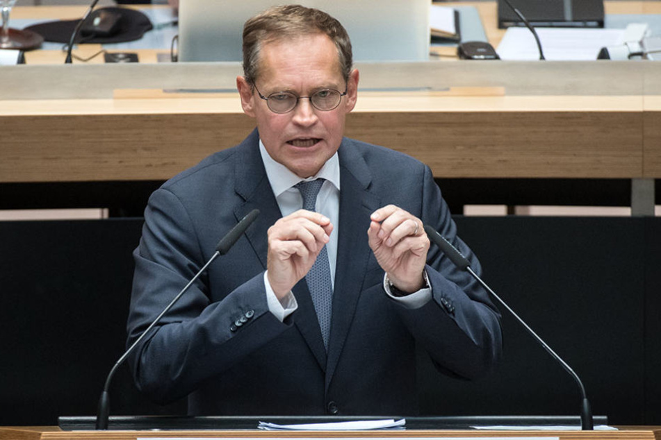 Regierender Bürgermeister Michael Müller sagte, dass sich trotz Volksentscheid nichts ändern würde.