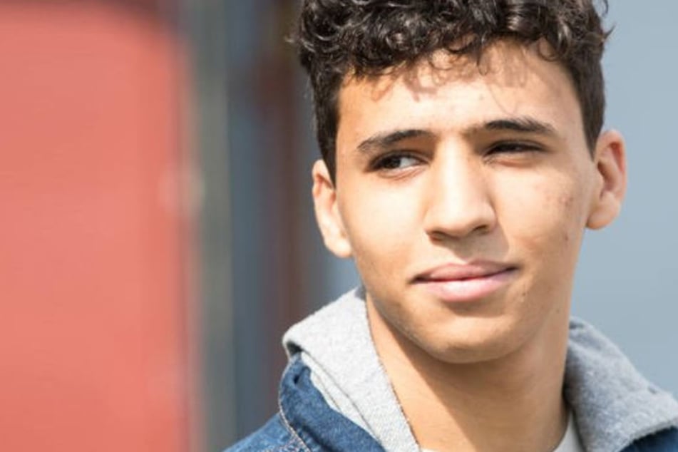 Mohamed Issa (18) spielte die Figur des "ersten" in der Lindenstraße aufgeschlagenen Flüchtlings.