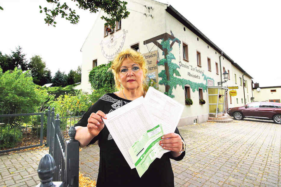 Ärgert sich über den hohen Aufwand, sie mit der Bettensteuer hat: Ina Henker
(Pension „Zur Henkerin“).