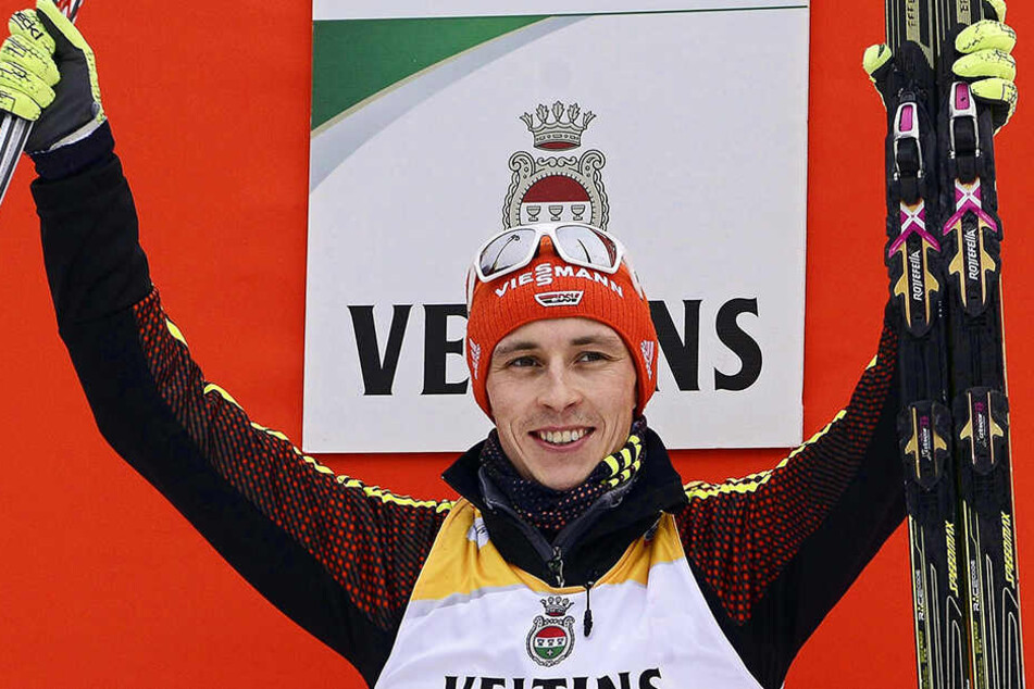 Eric Frenzel kann sich in Val di Fiemme über seinen 36. Weltcup-Sieg freuen.