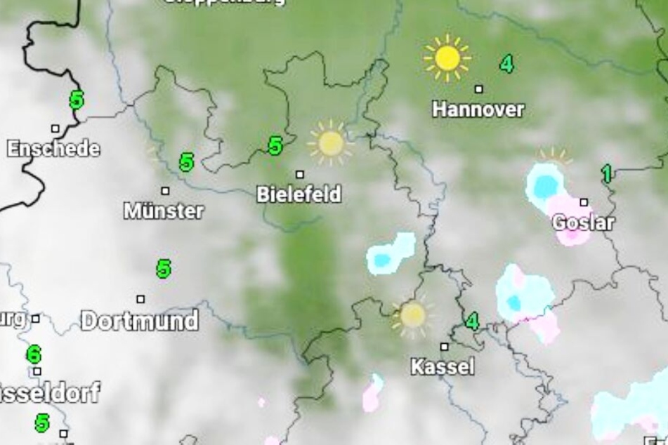 Temperaturtechnisch wird es etwas kälter als am Wochenende.