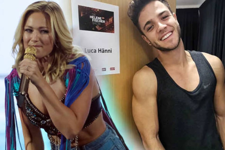 Helene Fischer (34) kam Luca Hänni (25) ziemlich nah ...
