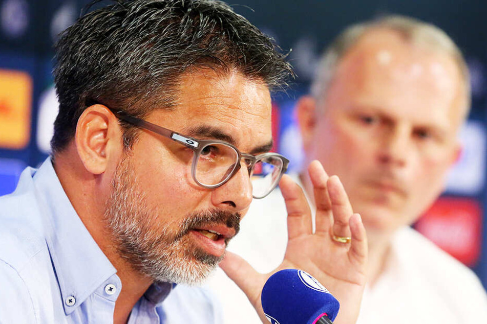 David Wagner und Jochen Schneider basteln an einer funktionierenden Truppe. Am Samstag erwartet Schalke den FC Bayern.