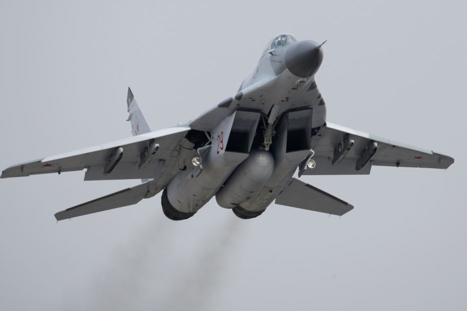 Ein MiG-29-Kampfjet der russischen Armee (Symbolbild).