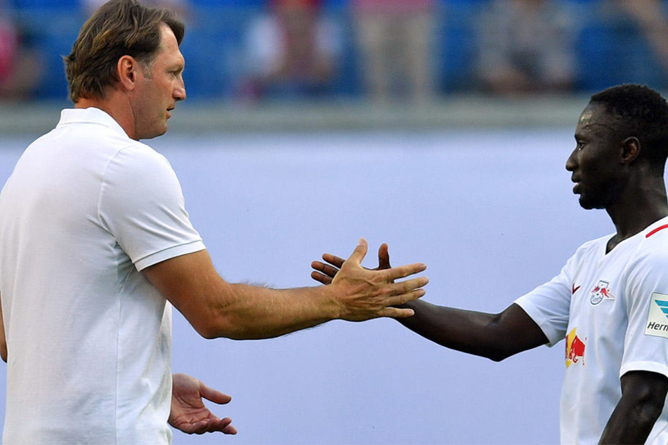 Trainer Ralph Hasenhüttl hofft, dass Keita gegen Darmstadt wieder einsatzfähig ist.