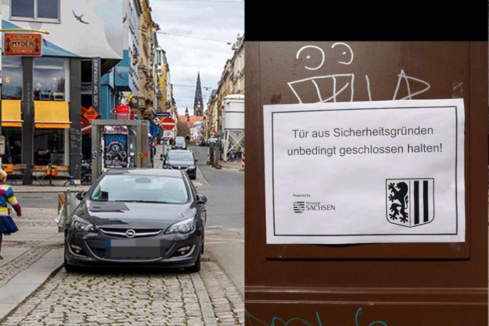 Diese Zettel sorgen in vielen Neustädter Häusern für Verunsicherung.