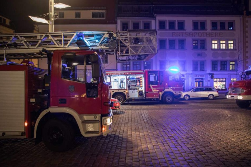 In der Herrentoilette am Obermarkt gab es einen Brand.