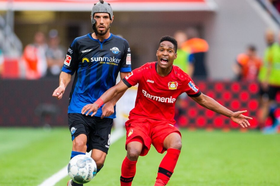 Auf dem Platz trägt SCP-Kicker Klaus Gjasula immer einen Helm.