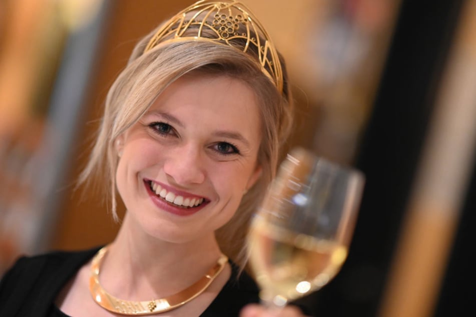 Sie ist die 70. deutsche Weinkönigin: Carolin Klöckner.