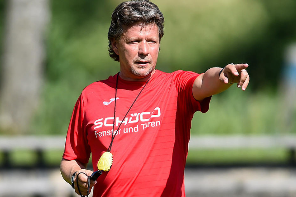 DSC-Trainer Jeff Saibene (49) ist trotz der Niederlage nicht unzufrieden mit dem Sieg.