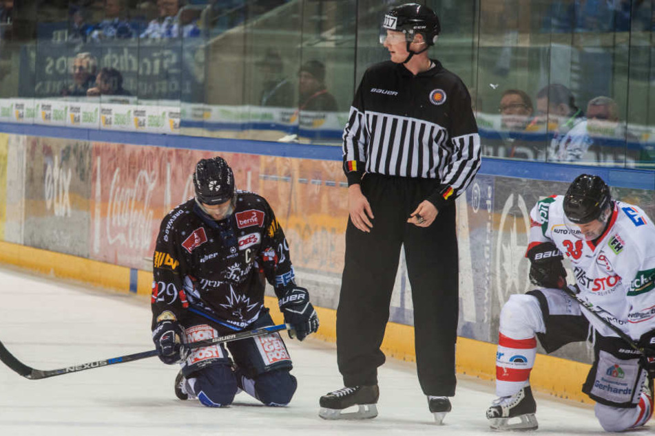 Hier halten Marcel Rodman (l.) und Dusan Frosch (r.) inne.