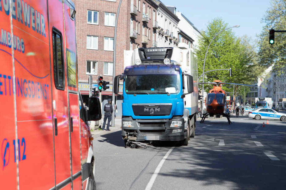 Der Unfall geschah an der Kreuzung Osterstraße / Eppendorfer Weg.