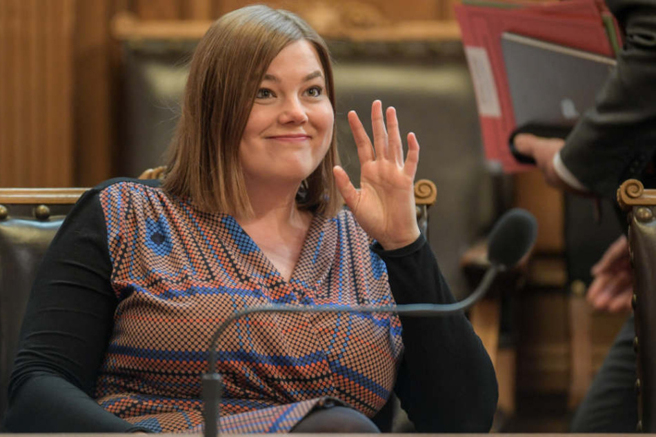 Hamburgs zweite Bürgermeisterin Katharina Fegebank (Grüne).