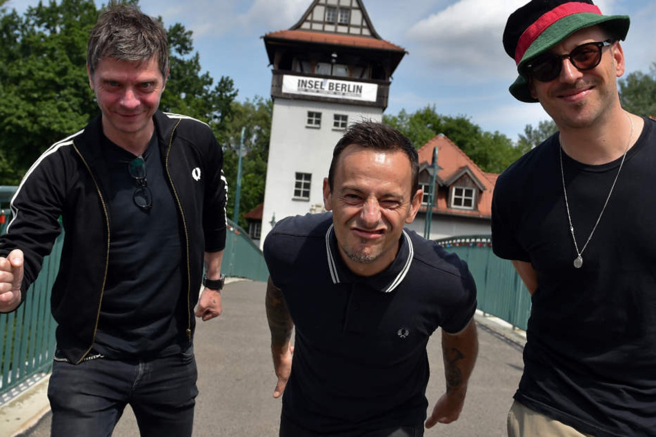 Bernd Kurtzke (links), Peter Baumann und Arnim Teutoburg-Weiß ergeben zusammen die Beatsteaks.