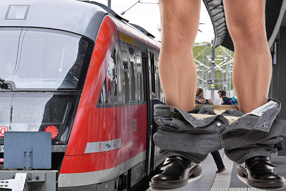 Der Mann onanierte und rannte den Mädchen hinterher.