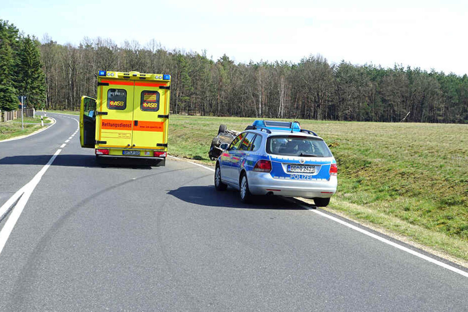 Polizei und Rettungsdienst waren vor Ort im Einsatz.