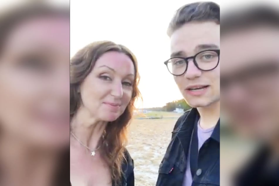 Etwas ungläubig guckte TAG24-Instagrammer Paul, als er Hanka "splitternackt" am Ostseestrand erblickte.