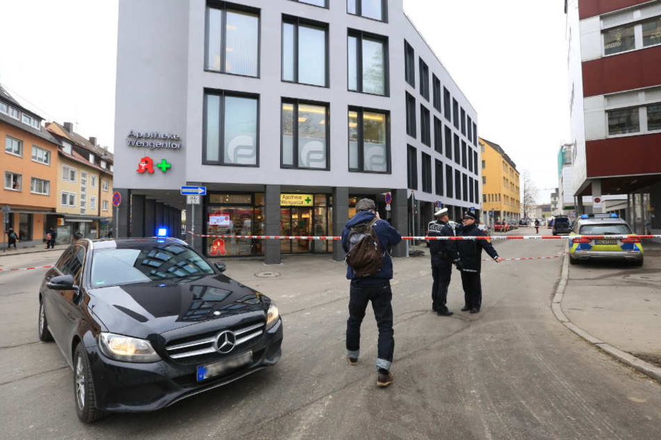 Am vergangenen Mittwoch wurde in Ulm eine Apotheke abgesperrt - wegen eines verdächtigen Pakets.