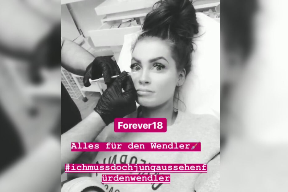 Die Reality-Darstellerin ließ sich ihre Falten wegspritzen. Für den Wendler?