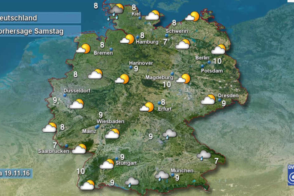 Bevor es kalt wird, können wir uns noch über milde Temperaturen am Wochenende erfreuen.