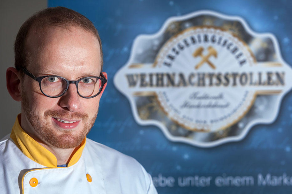 Tobias Nönning (34) ist neuer Präsident des erzgebirgischen
Stollenverbands.