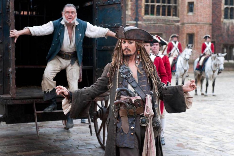 Johnny Depp in der Rolle des Jack Sparrow in "Fluch der Karibik - Fremde Gezeiten".