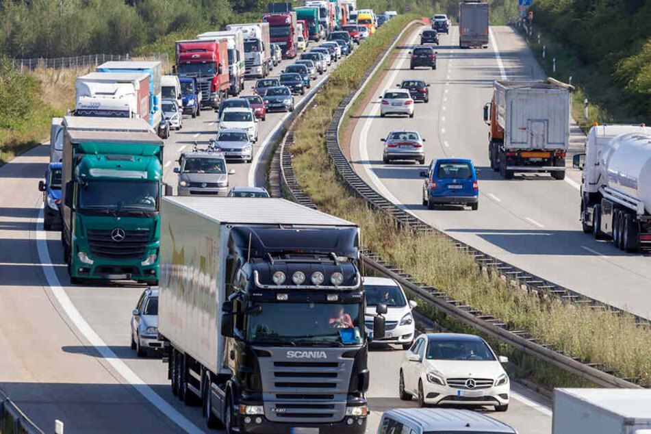 Autofahrer sollten wegen der Baustelle bei Zwickau etwas mehr Zeit einplanen.