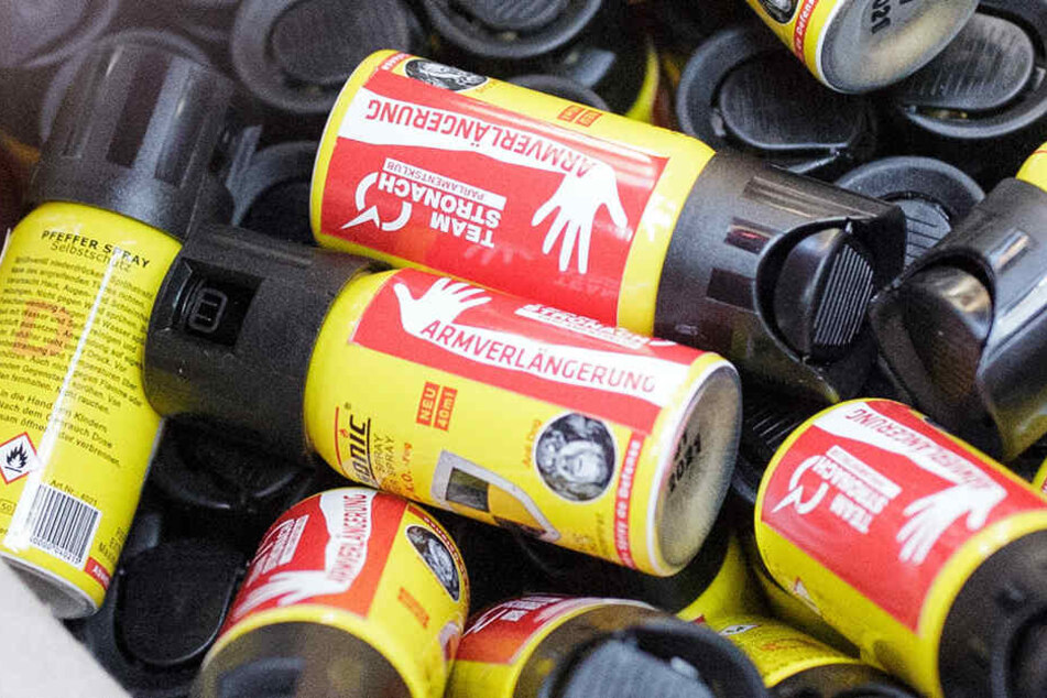 Der Mann zückte unvermittelt das Reizgas.