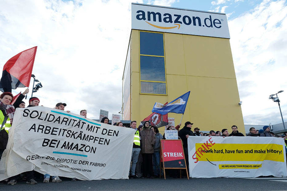 Weihnachtszeit ist Streikzeit: ver.di hat die Amazon-Mitarbeiter am Montag zum Streik aufgerufen. (Archivbild)