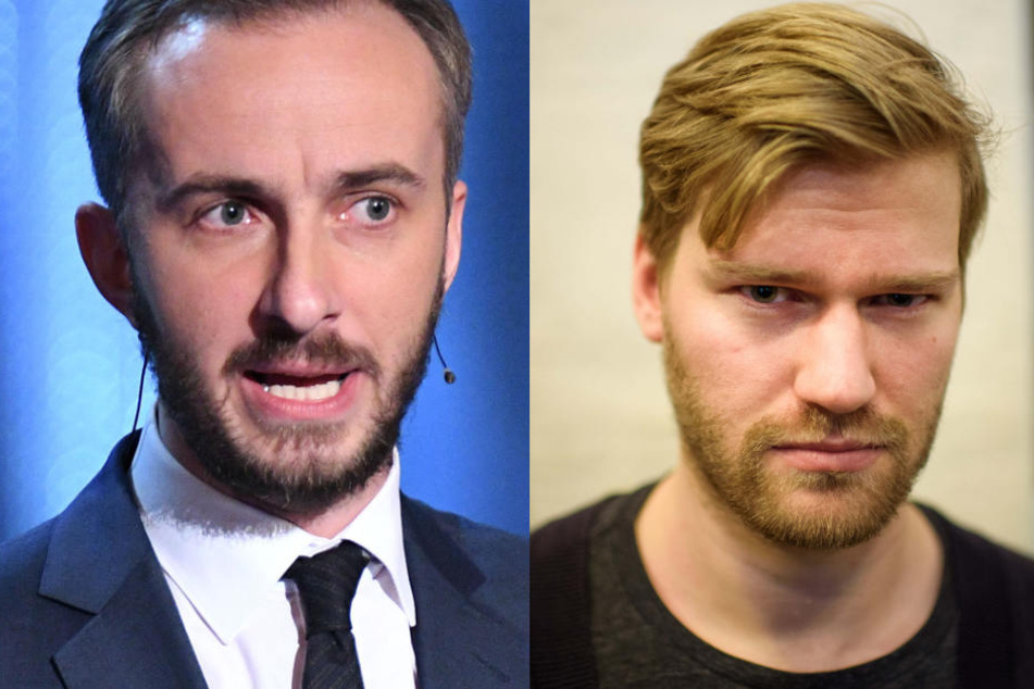 Böhmermann (l) und Shapira. (Bildmontage)
