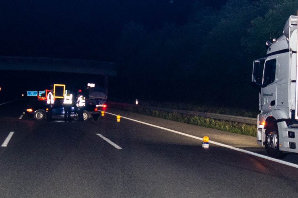 Die Polizei nahm nach dem Unfall die Ermittlungen auf.