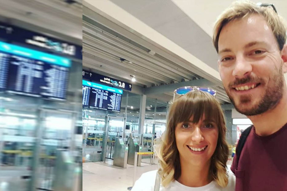 Anna und Gerald sind in Namibia angekommen.