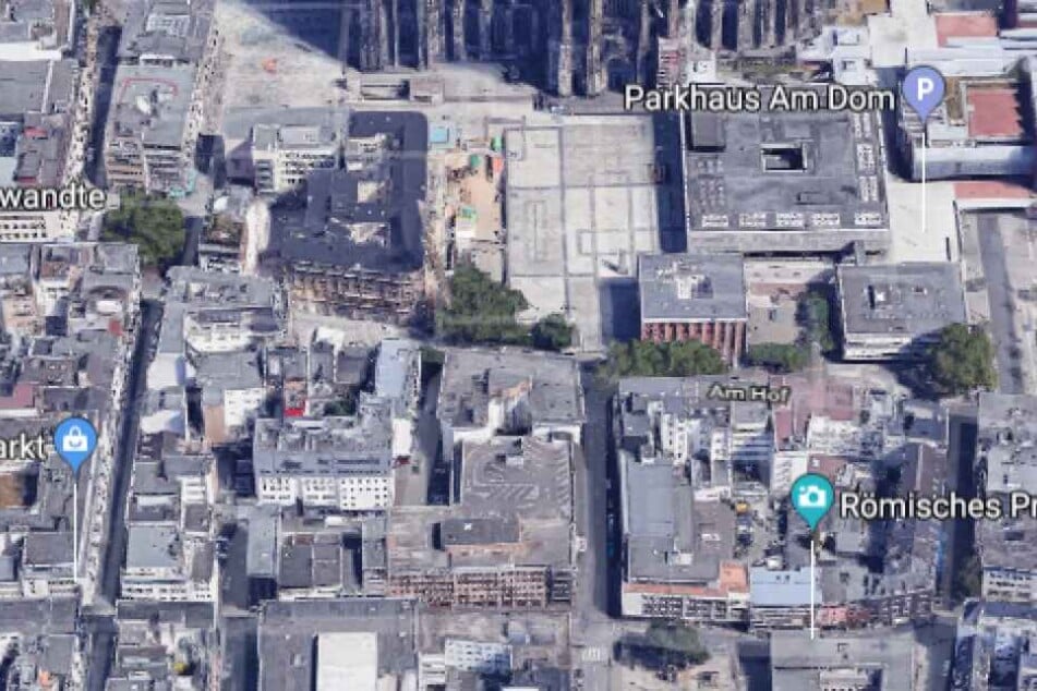 Das Areal grenzt im Norden bis an den Roncalliplatz am Kölner Dom.