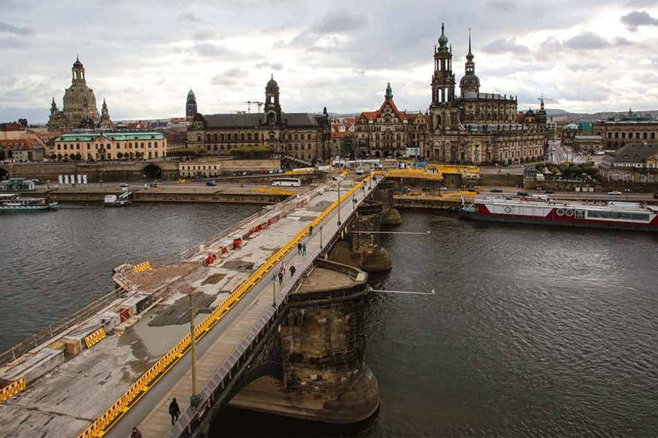 Bei der Sanierung der Augustusbrücke wurde geschlampt.