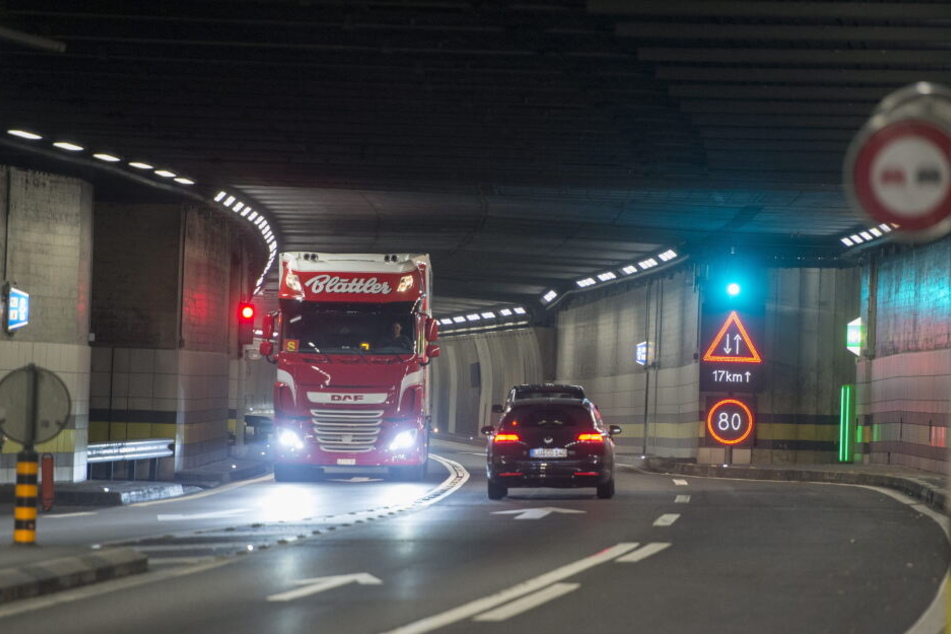 Der Gotthardtunnel in der Schweiz. (Archivbild)