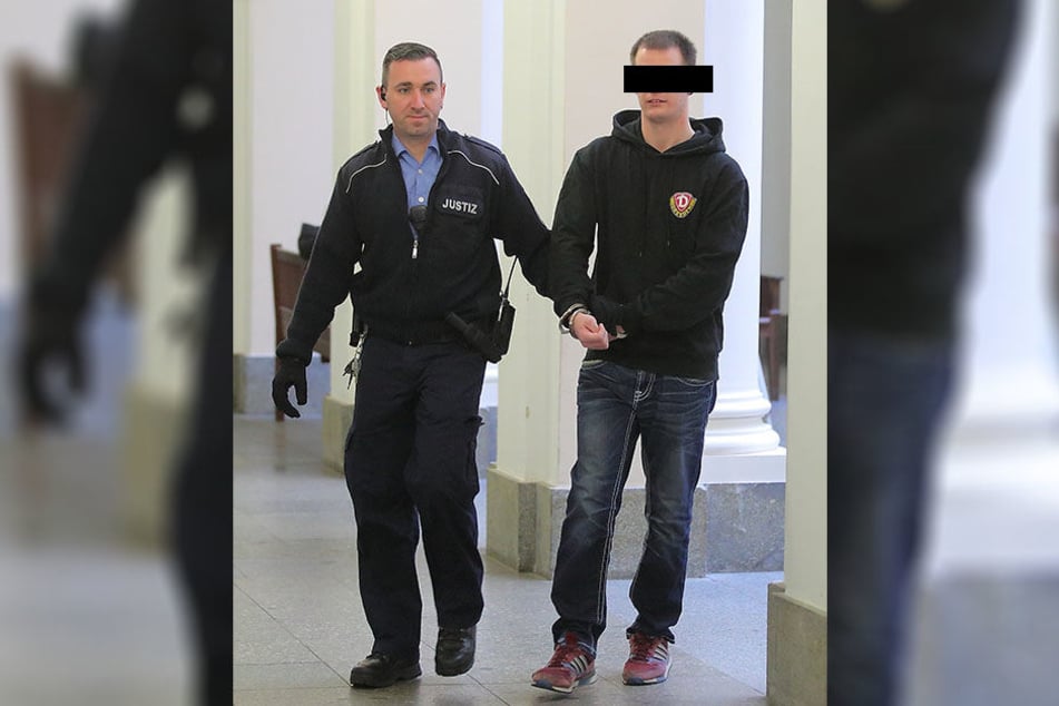 David J. (26) schweigt derzeit vor Gericht. So muss auch sein mutmaßliches Opfer aussagen.