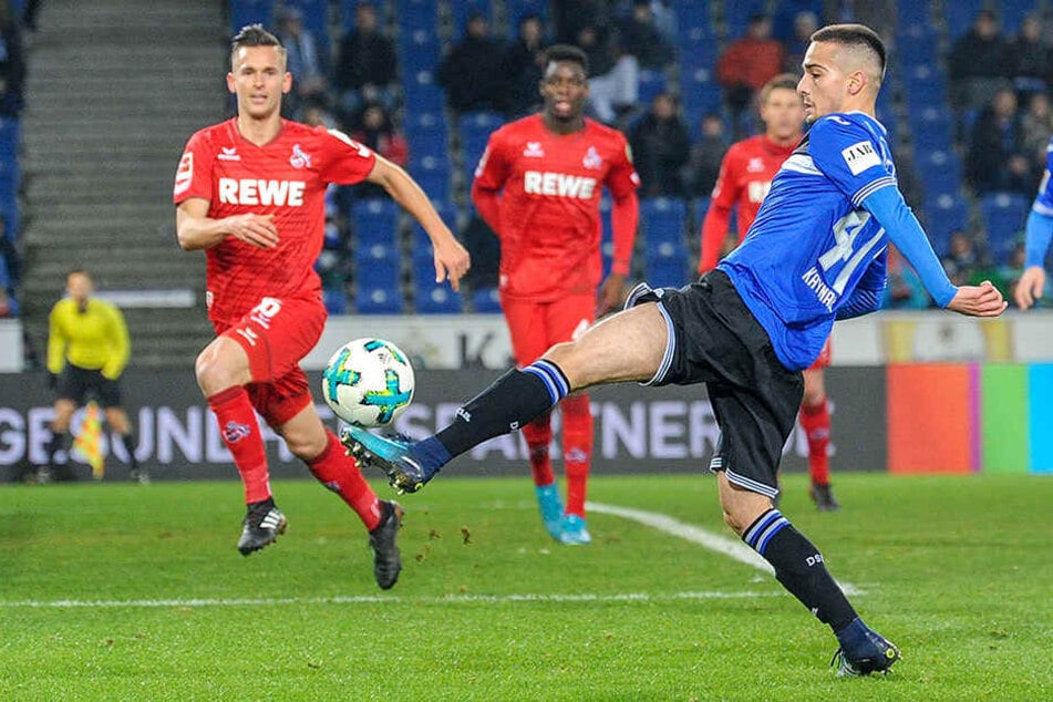 Dersim Kaynak (19) spielt derzeit für die U23 und kickte schon in der U19 für den DSC.