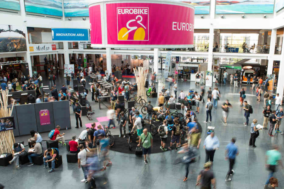 Die „Eurobike“ in Friedrichshafen ist die globale Leitmesse des
Bike-Business.