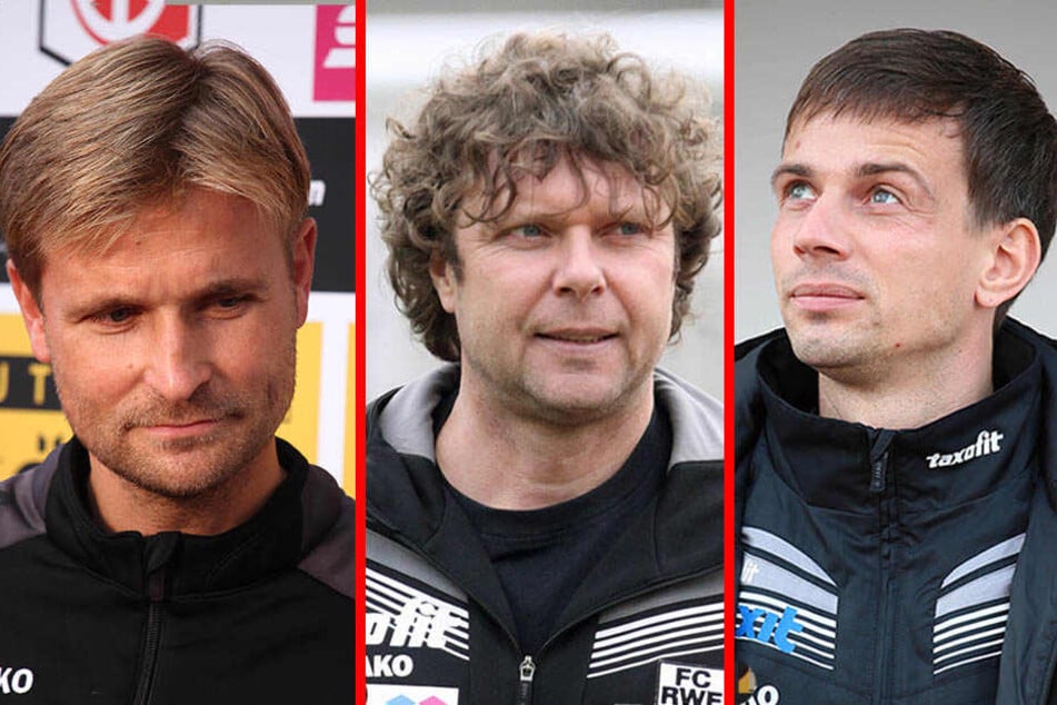 Bergner, Krämer oder Preußer (v.l.) - Wer von den Dreien wird der neue Trainer der Himmelblauen?